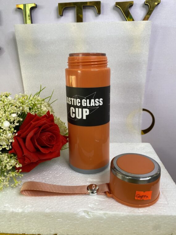 Plastic Glass Cup (orange)