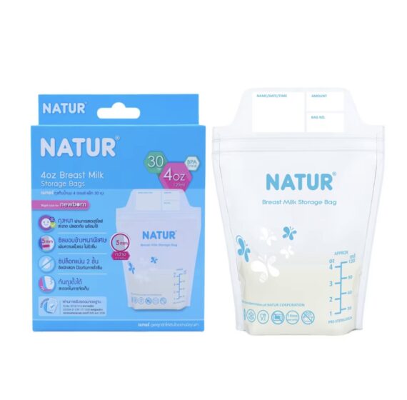 Natur 4oz Breastmilk storage bag 30pcs