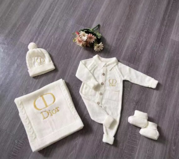 CD Dior Christening Oufit Set