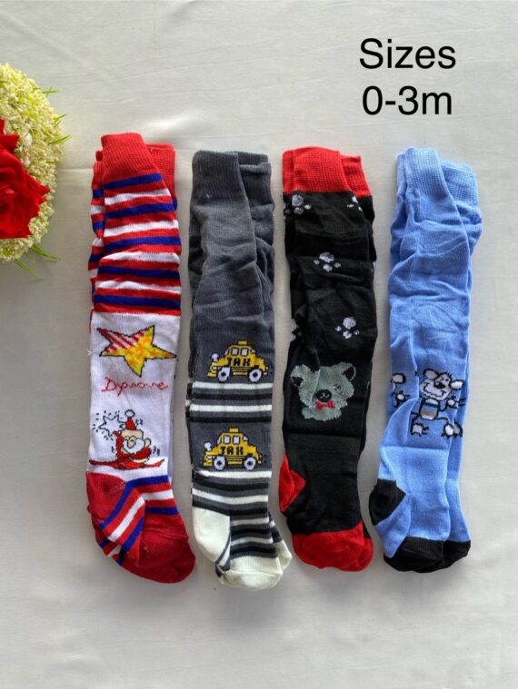 Boys Cotton Stocking (0-3m)