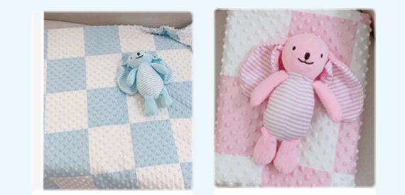 Baby Blanket (blue combination)