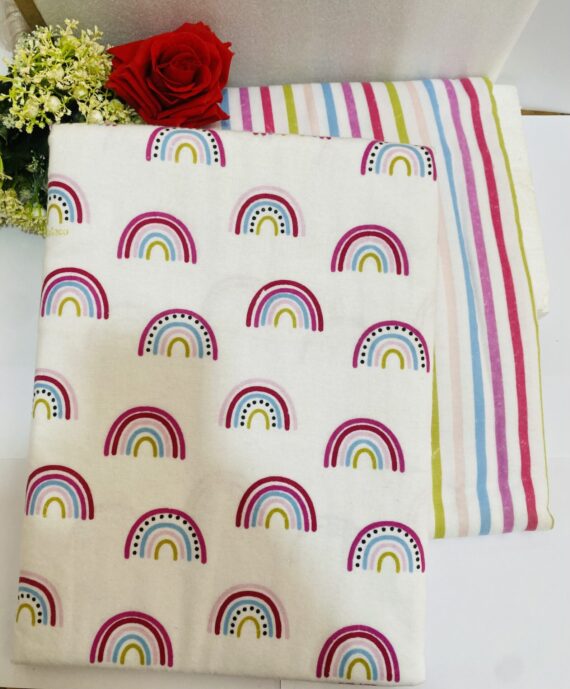 Carters 2 coloured cot sheets