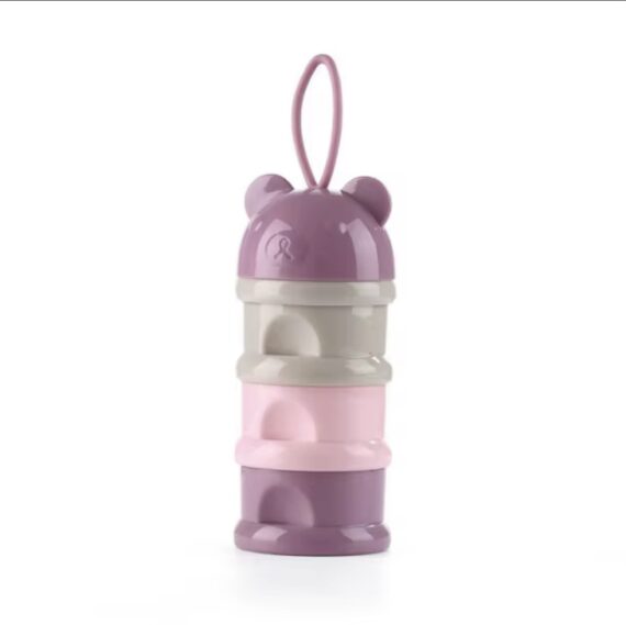 Baby milk powder container (purple)