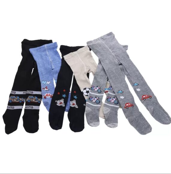 Boys Cotton Stockings (0-6m)