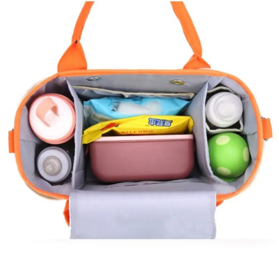 Cute plain design diaper bag