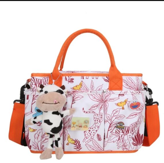 Cute flower design diaper bag