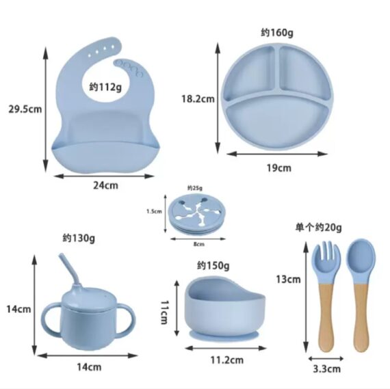 Silicon feeding set