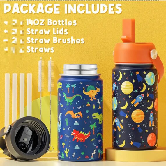 Vacuum Installed Kids Tumbler water bottle