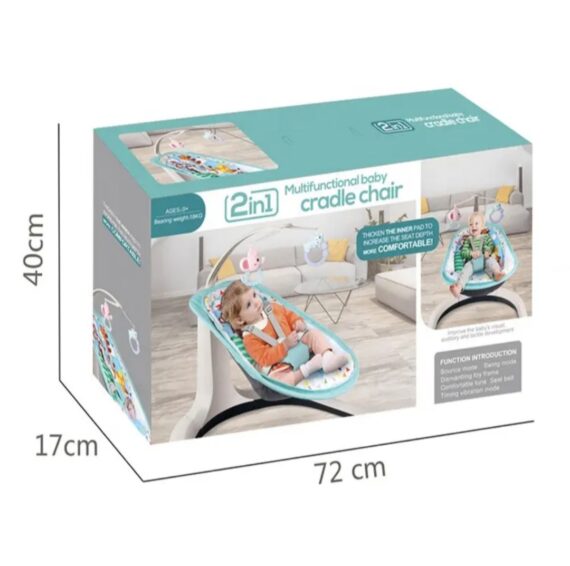 2 in 1 Multifunctional Baby Craddle