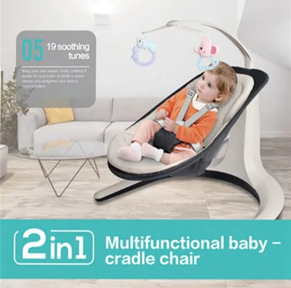 2 in 1 Multifunctional Baby Cradle Chair