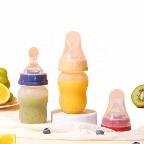 Silicone Squeeze spoon feeder 180ml